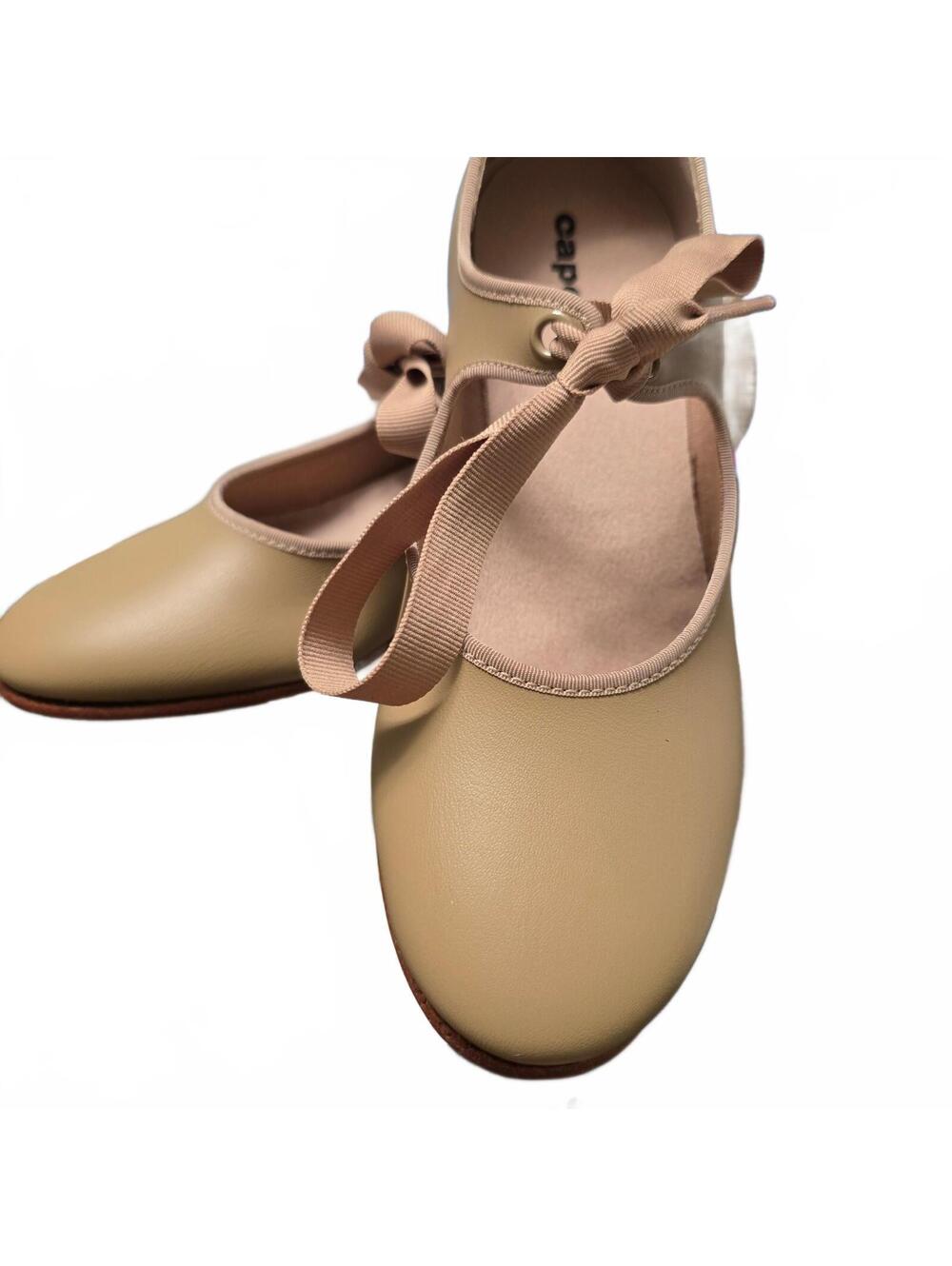 Capezio Tap tyette Shoes Tan Carmel  Adult/Womens  Size  6M